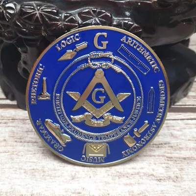 Masonic Car Emblem Badge Mason Freemason Size 3'' Symbol Gift For Freemason • $8.88