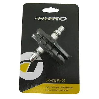 Tektro 72mm 830.12 Bike Linear Pull V- Brake Pads Shoes Threaded Post • $7.40