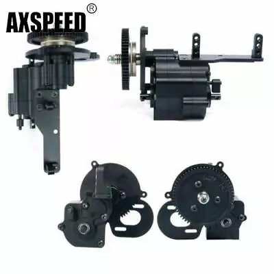 AXSPEED Metal 2 Speed Transmission Case Gearbox For 1:10 RC Axial Wraith 90048 • $58.31