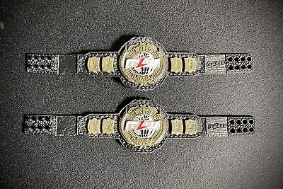 Boss Fight Studios MLW World Tag Team Championship Belt SET WWE AEW 1/12 Scale • $40