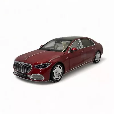 1/18 Diecast Metal Almost Real Mercedes-Maybach S Class S 680 (W223) Red Model • $369.99