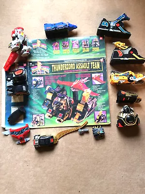 Vintage Collection Power Ranger Toys & Box • £35