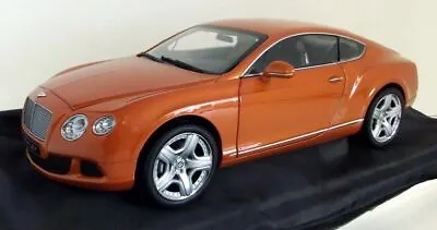 Minichamps 1/18 Scale 100 139921 Bentley Continental GT 2001 Orange Metallic • $634.69