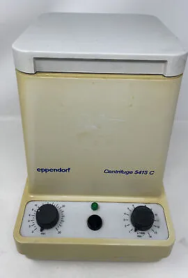 Eppendorf Centrifuge 5415C With 5415 18 Place Rotor • $99