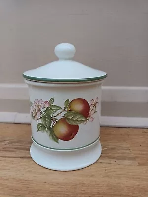 £4.99 • Buy Vtg St Michael M&S Ashberry Ceramic 6.5  Tall Storage Jar. No Rubber Seal