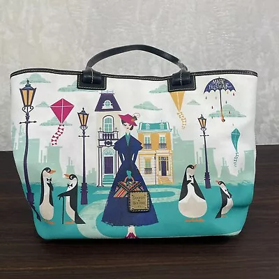 Disney Dooney & Bourke Mary Poppins Returns Tote Bag Purse Penguins • $380