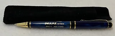 Vintage 1990s Jaguar Of Troy Ballpoint Pen Multi Blue Color • $14.95