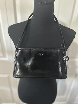 Monsac Original Shoulder Bag Small Black Leather Shoulder Bag Handbag Purse • $40