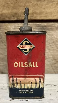 Vintage Skelly General Purpose Handy OILSALL TIN Nice Empty Household~ Gun~Shop • $62.50