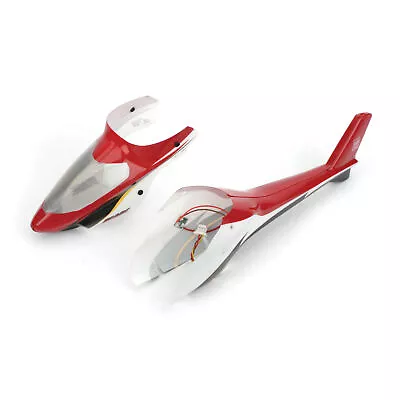 E-Flite EFLH2427 Red Canopy/Body Set W/LEDs: Blade MCX2 MCX-2 • $26.03