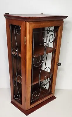 15  Wood Tabletop/Hanging Display Cabinet • $49.95