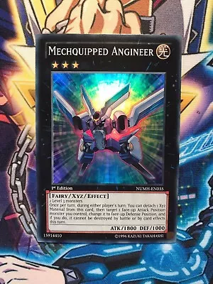 Yu-Gi-Oh! Mechquipped Angineer NUMBER-EN035 / Super Rare • $1.07