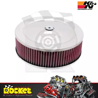 K&N Round Air Cleaner Assembly 9 X 2-3/4 - KN60-1090 • $169.79