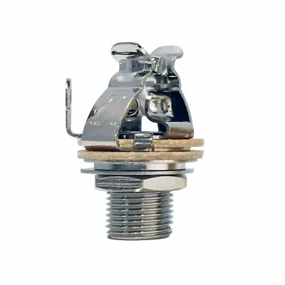 Genuine PURE TONE 1/4  Multi-Contact Mono Nickel Guitar Output Jack - PTT1 • $7.91