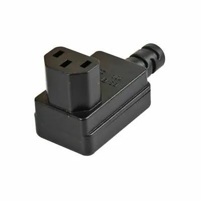 5x IEC 320 C13 Female Heavy Duty 90° Angled Rewireable Socket Plug 10A 250V • £15.92