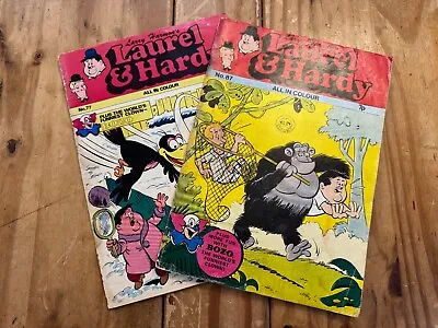 RARE Larry Harmon's: Laurel And Hardy Comic Books - #77 And #87 • £8.29