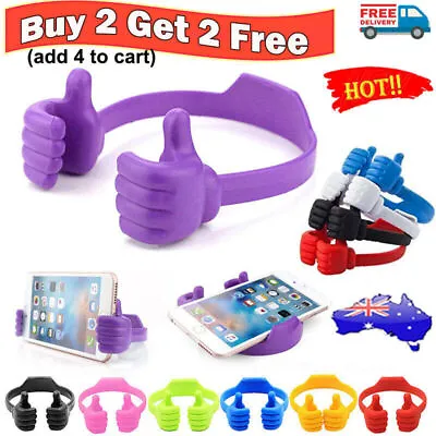 $9.59 • Buy Thumbs Up Mobile Movie Watching Lazy Bed Desktop Thumb Mount Stand Phone Holder