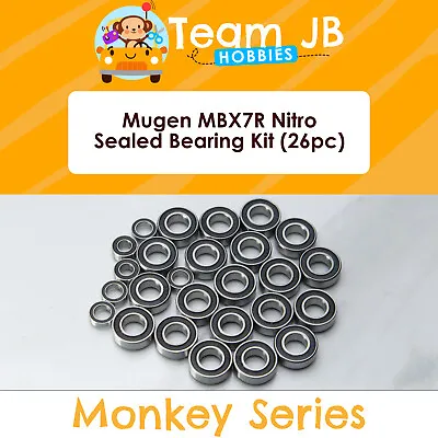 Mugen MBX7R Nitro - 26 Pcs Rubber Sealed Bearings Kit • $24.99