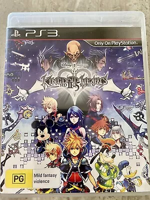 Kingdom Hearts HD 2.5 ReMIX - PS3 - PlayStation 3 Sony - Pal Tested Working • $19.99