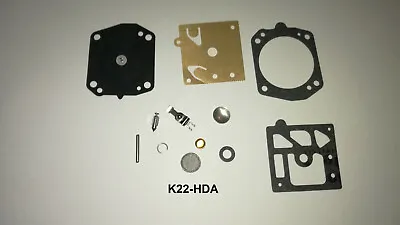 K22-HDA Carb Kit For WALBRO CARBS.HUSQVARNA 357-328/254.HONDA GX. • £5.99