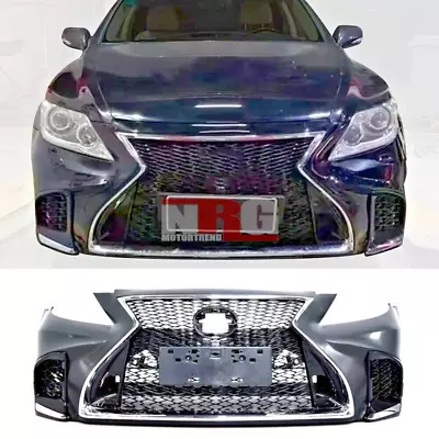 For 2007-2009 Lexus LS460 To 18+ LS F-Sport Style Front Bumper • $1449