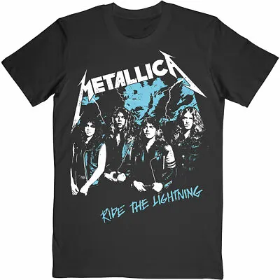 Metallica Vintage Ride The Lightning Official Tee T-Shirt Mens Unisex • $44.77