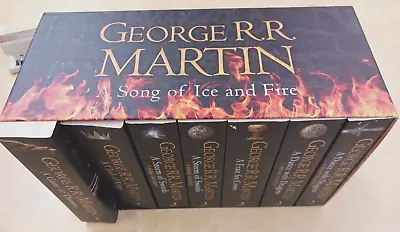 A Song Of Ice And Fire ~ George R R  Martin ~ 7 Vol.  Box Set ~ 2011 ~ PB New • $59