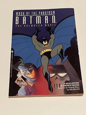 Batman: Mask Of The Phantasm - The Animated Movie A Novelization • $10