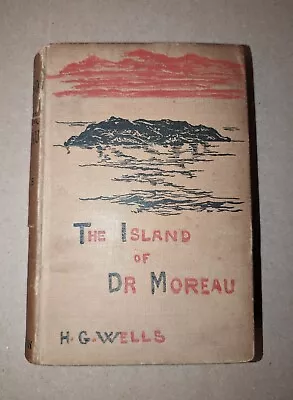 H. G. WELLS The Island Of Doctor Moreau 1896 1st Edition HC Free S/H • $795