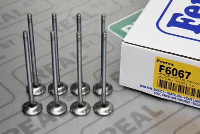 Ferrea 6000 Series Competition Exhaust Valves Set STD Honda D16Z6 D16Y5 D16Y7 Y8 • $168.55