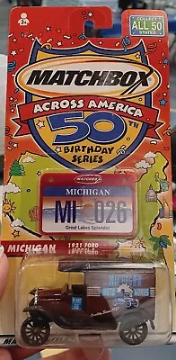 Matchbox Across America Michigan 1921 Ford • $9.99