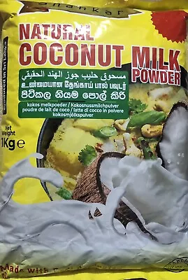 Coconut Milk Powder Shankar Brand  Packet  - 1kg Produced In Srilanka • £13.29