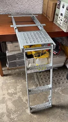 Underbody Access Step With Platform Galvanised 3 Rungs Heavy Duty • £135