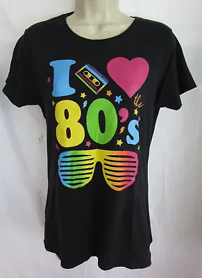 I Love The 80's T Shirt Womens 80's Retro Vintage T-Shirt Old School Size S • $7.99
