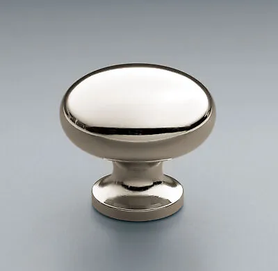 New Restoration Hardware Aubrey Polished Nickel 1.5 Inch Knob • $17