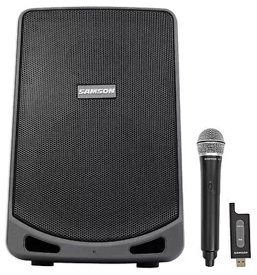 Samson 6  Portable Rechargeable Speaker+Mic For Workout Yoga Spin Fitness • $399.99