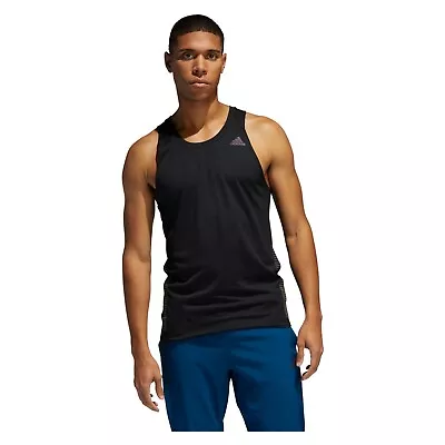 ADIDAS Rise Up N Run Men's Running Vest Top • £25