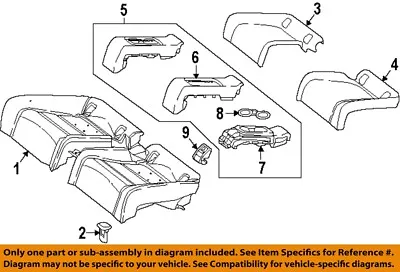 MERCEDES OEM 17-18 C300 Rear Seat-Child Seat Bracket 20592008068R73 • $16.83