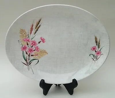 Vintage J&G Meakin Sol Harvest Field Oval Serving Plate Platter • £14.99