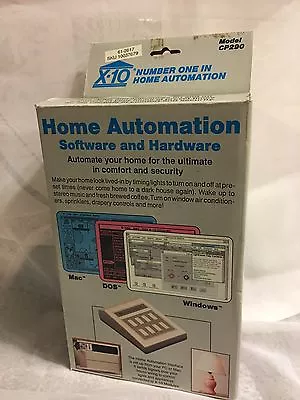 $284.99 • Buy X 10 Home Automation System Interface With Software And Connecting Cable New X10
