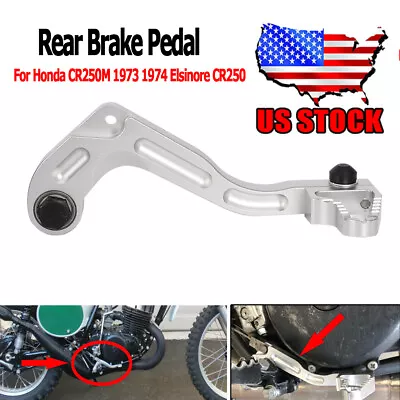 US For Honda CR250M Elsinore CR250 Rear Brake Pedal Kit 46500-357-000 1973 1974 • $26.34