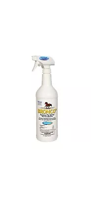 $24.99 • Buy BRONCO E Equine Fly Spray Plus Citronella Scent 32 Oz. For Horse Pony Foal Ticks