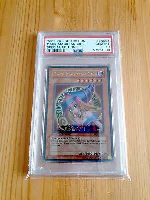 Yugioh Dark Magician Girl RDS-ENSE2 PSA 10 Gem Mint Special Edition Brand New • £264.95