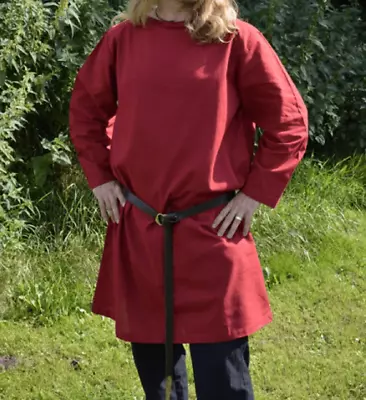 Medieval Knight Roman Tunic Long Sleeve Legionary Costume Wool / Cotton • $47.12