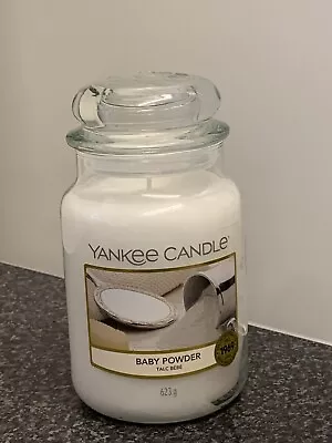 Yankee Candle Baby Powder Large Jar Candle • £18.25
