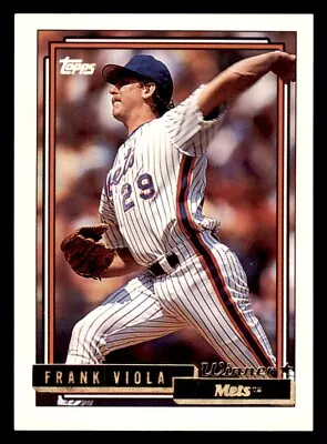 1992 Topps Gold Winner #510 Frank Viola • $1.99