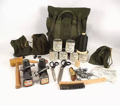 US Military Canvas Tentage Repar Kit W/contents (#3) • $300