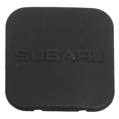 Subaru Trailer Hitch Cover Black Rubber 1-1/4  Fits All OEM NEW L1010SS020 • $12.98