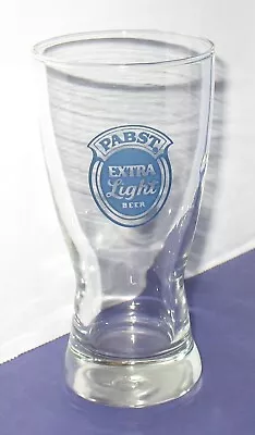 Pabst Extra Light Beer Pilsner Glass Vintage Milwaukee Wisconsin 5 1/2  • $7.99