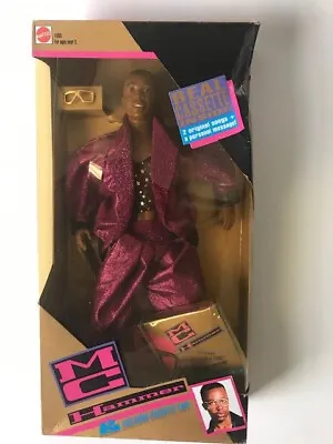 Mattel MC Hammer Action Figure Doll W/ Cassette Tape NRFB Mattel 1090 Vintage • $29.99